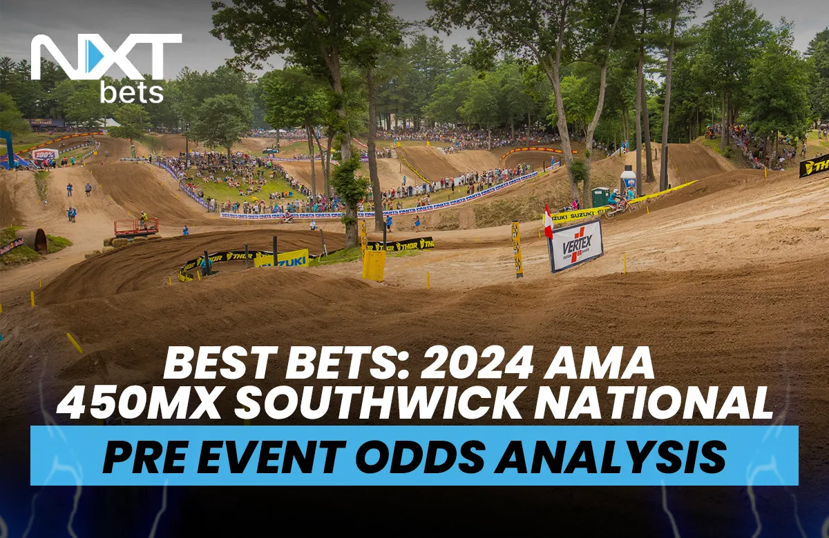 Best Bets: 2024 AMA 450MX Southwick National Pre-Event Odds Analysis