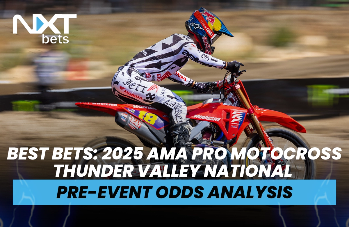 Best Bets: 2025 AMA Pro Motocross Championship Thunder Valley National Pre-Event Odds Analysis