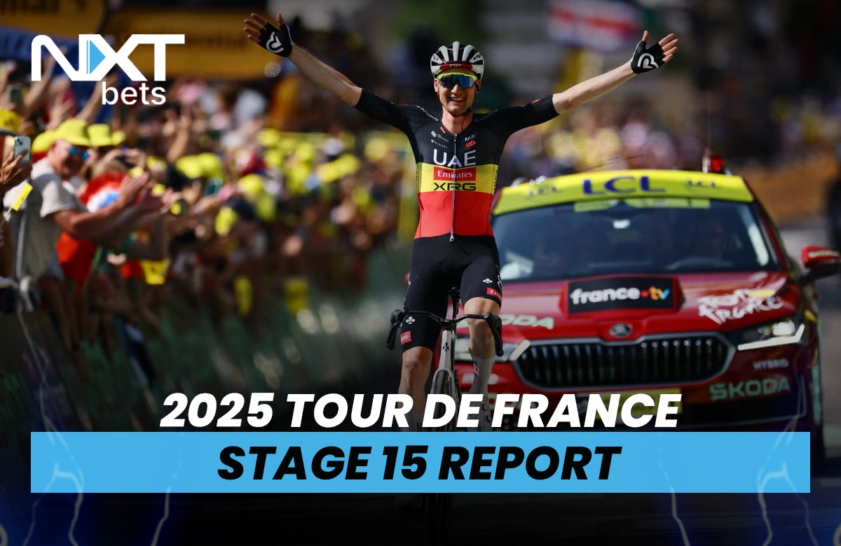 2025 Tour de France Stage 15 Report