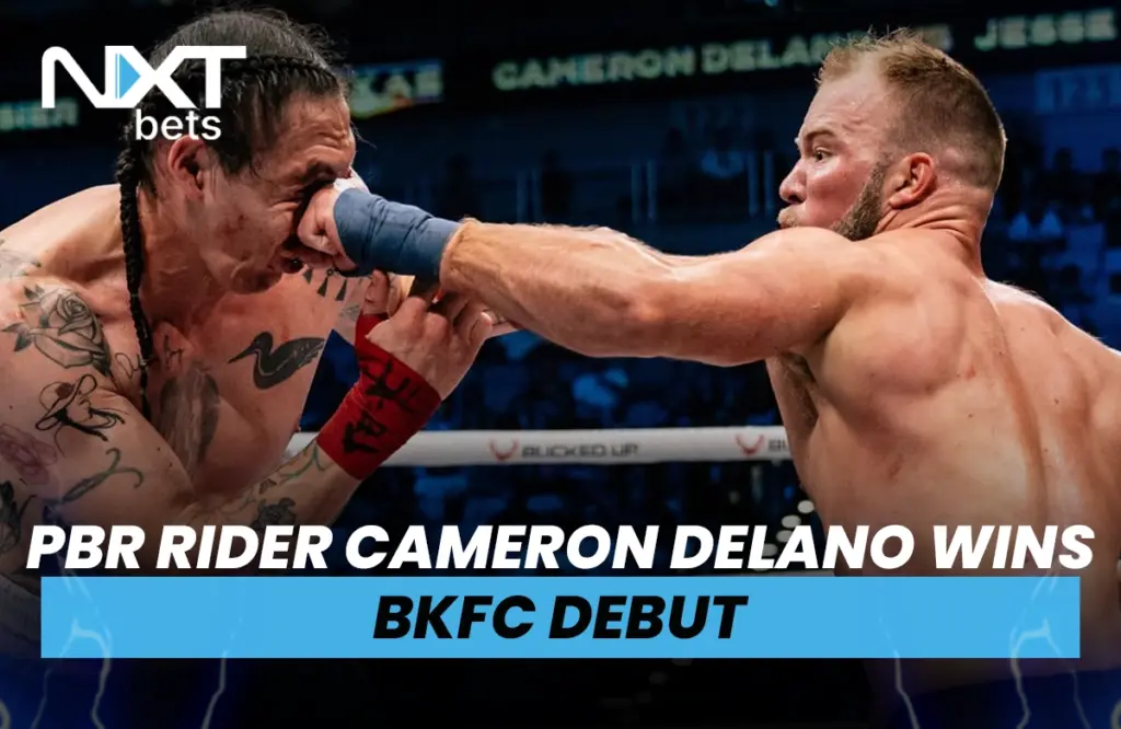 PBR Rider Cameron Delano Wins His BKFC Debut