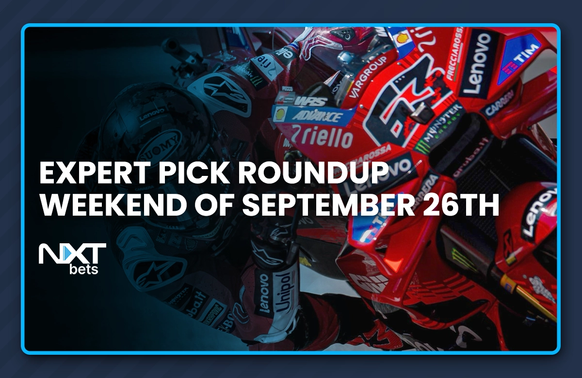 NXTbets Expert Pick Roundup: Weekend of September 26th