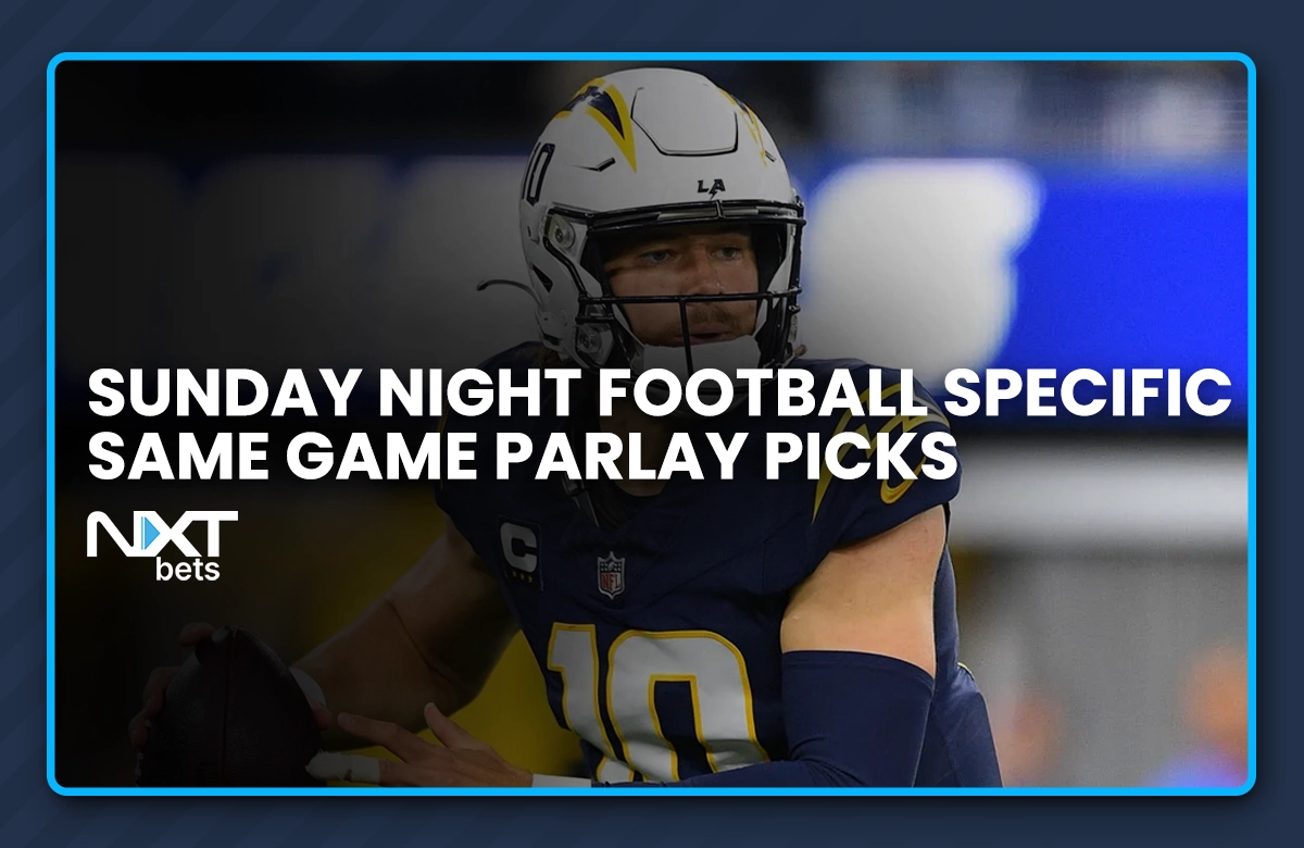 Sunday Night Football Specific Same Game Parlay Picks