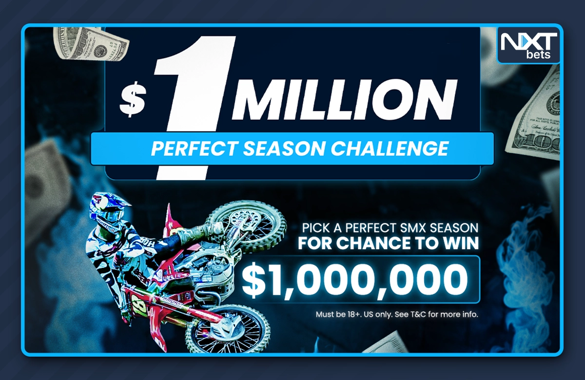 Win Big In 2026: NXTbets Launches $1 Million "Perfect Season Challenge for SuperMotocross Series