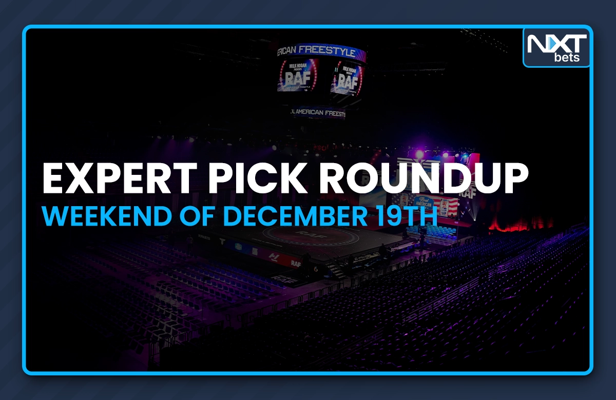 NXTbets Expert Pick Roundup: Weekend of December 19th