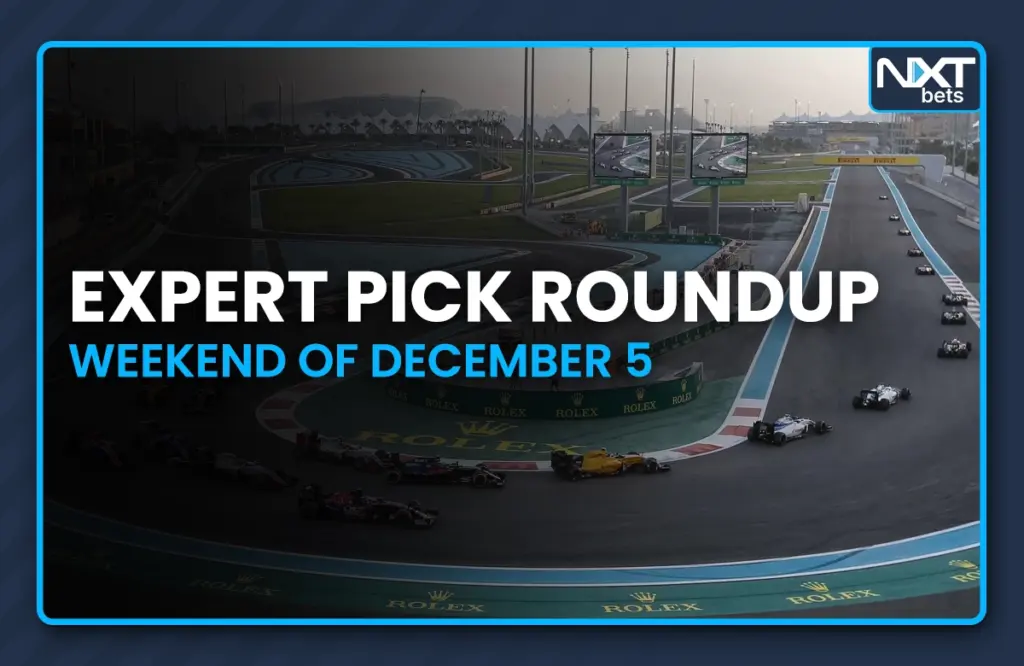 NXTbets Expert Pick Roundup: Weekend of December 5th