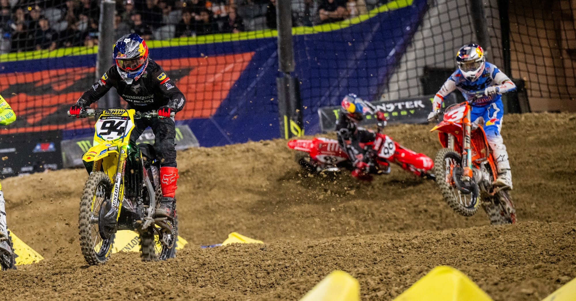 Tomac Wins Anaheim, San Diego to Extend 450SX lead