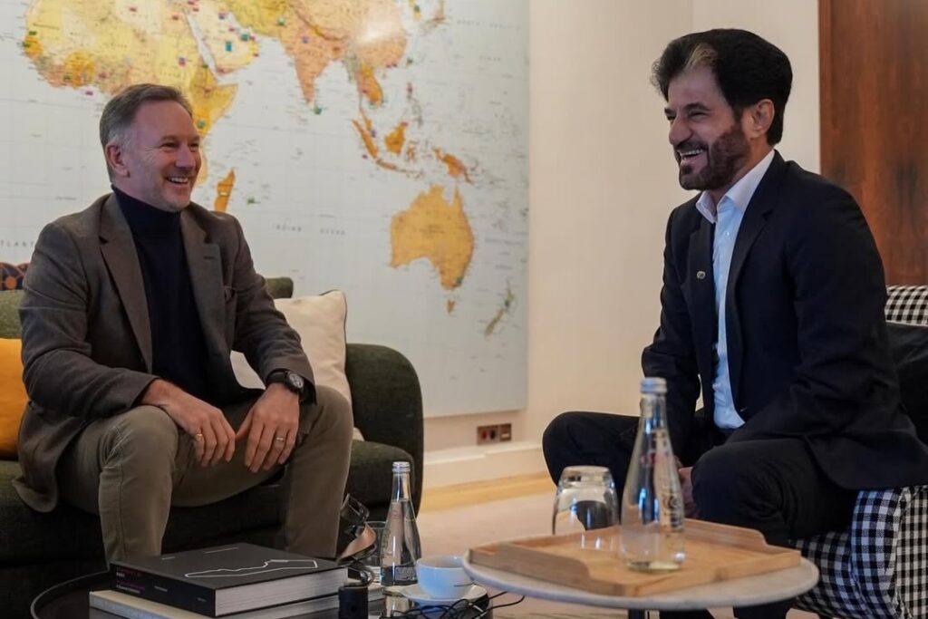 FIA Posts Horner Photos from Paris; No Deals Confirmed