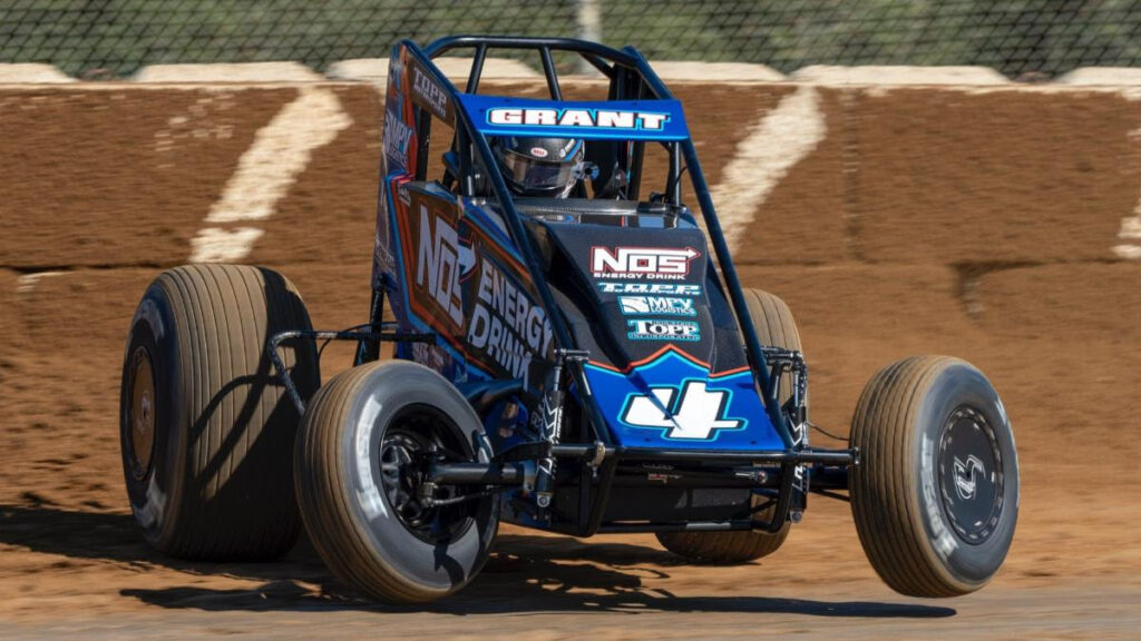 Grant Clocks 14.856s Top Lap in Ocala USAC Practice