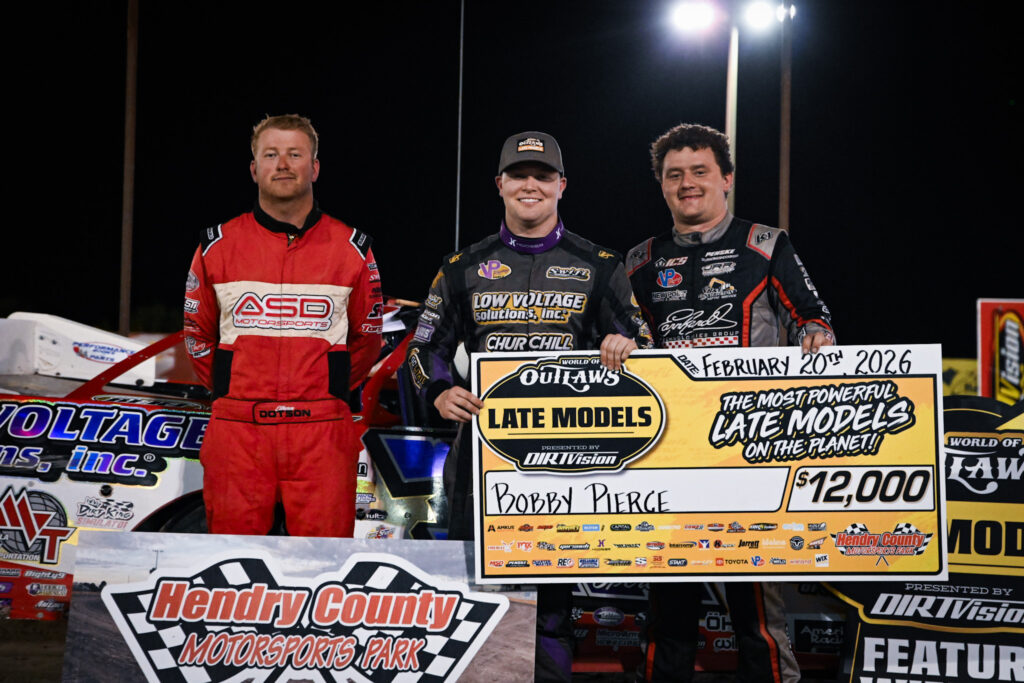 Bobby Pierce Earns 43rd WoO Late Model Win at Hendry County