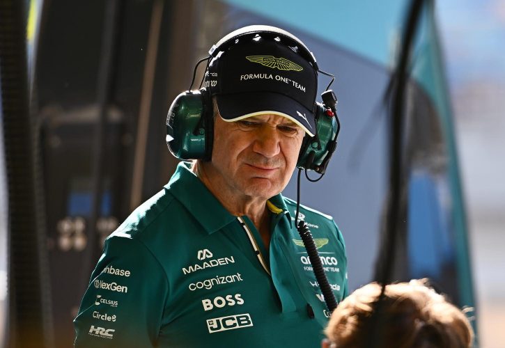 Newey Steers Aston Martin AMR26 Recovery