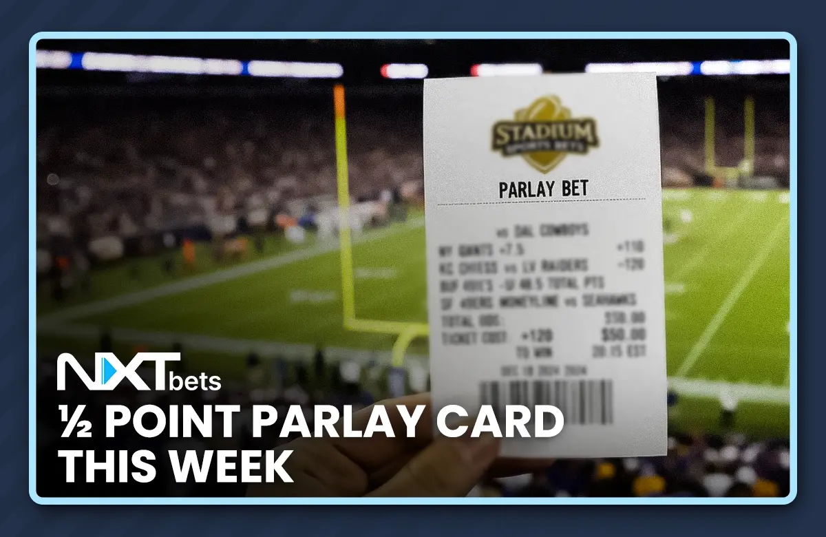 Half Point Parlay Card This Week
