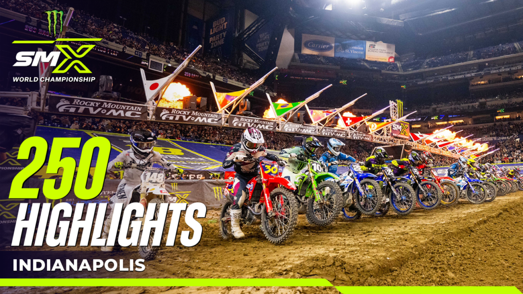 AMA Supercross Publishes Indianapolis 250SX, 450SX