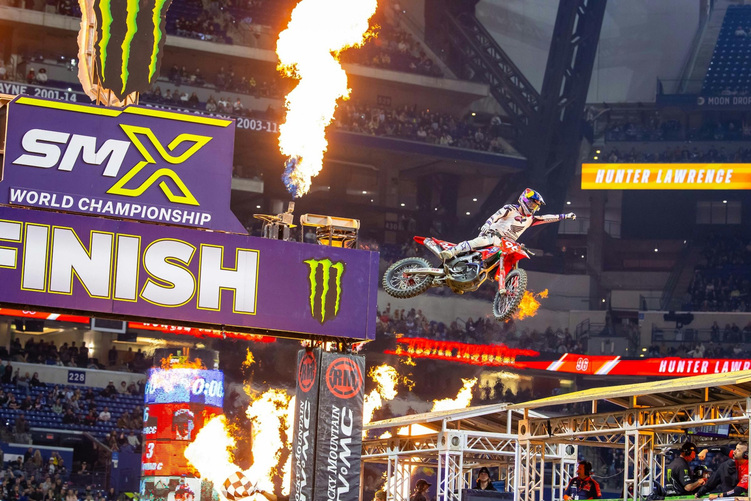Cole Davies completes 1-1-1 250SX sweep at Indianapolis