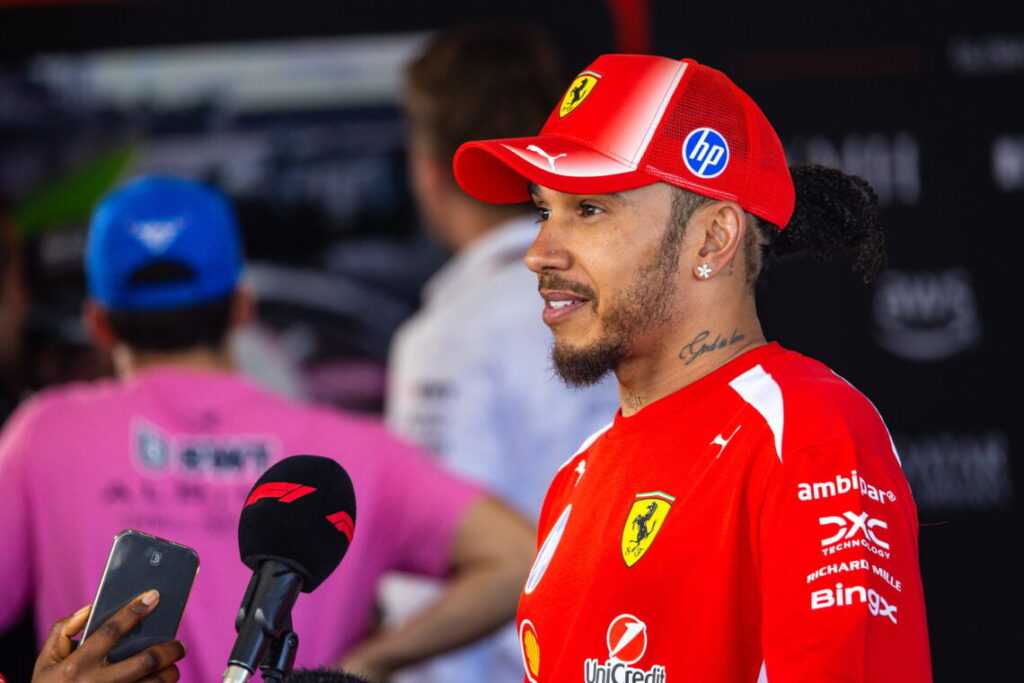 Ferrari fits SF-26 with 180-degree flip wing in Shanghai