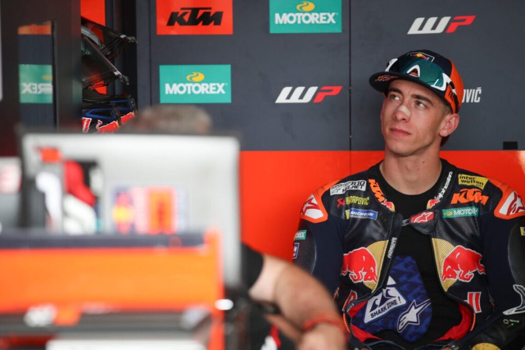 Pedro Acosta tops rain-hit Goiânia FP1 after slick scramble