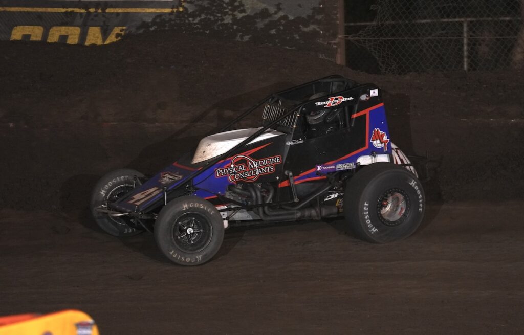 Ricky Lewis' No. 41 Wins Third Straight USAC/CRA at Perris