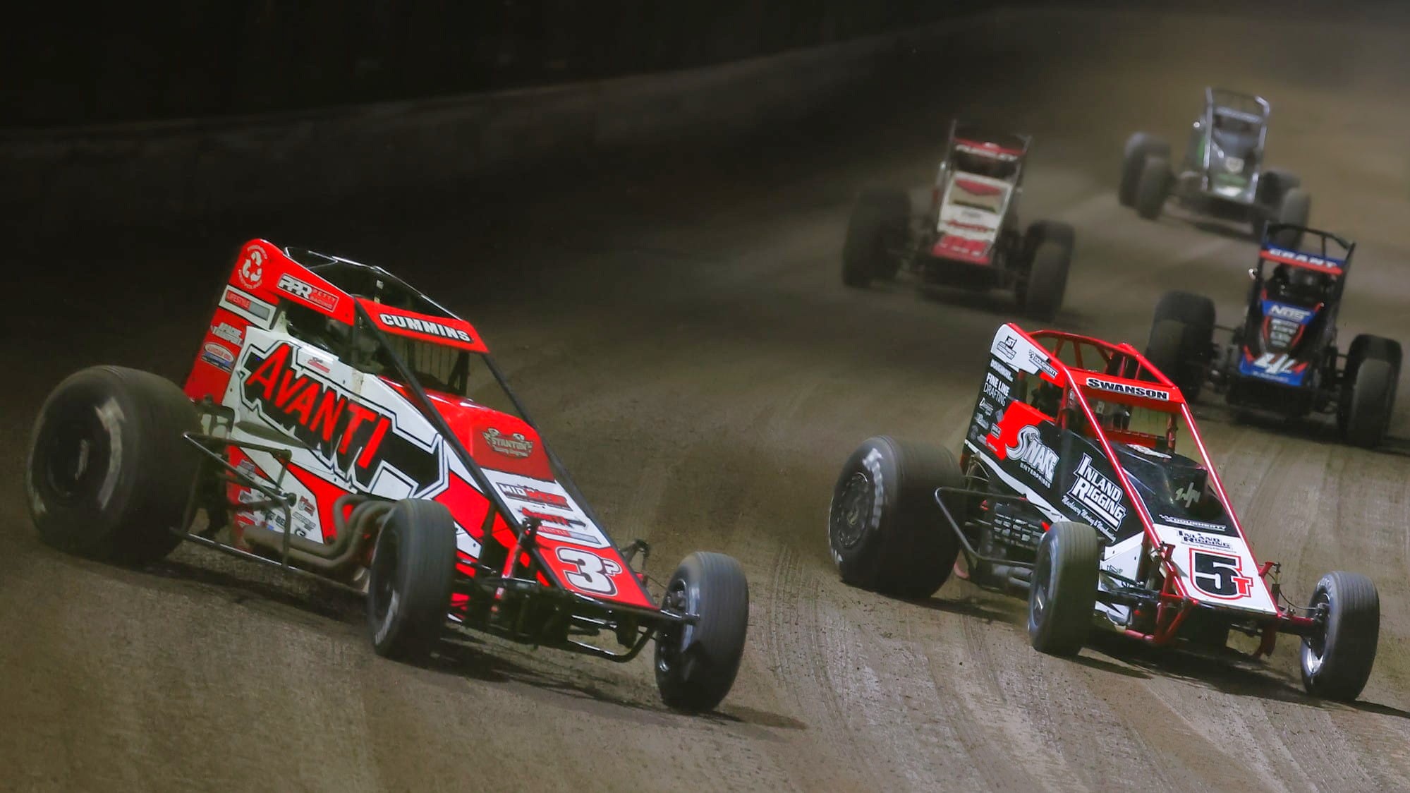 Kevin Thomas Jr. sweeps USAC sprint features in Arizona