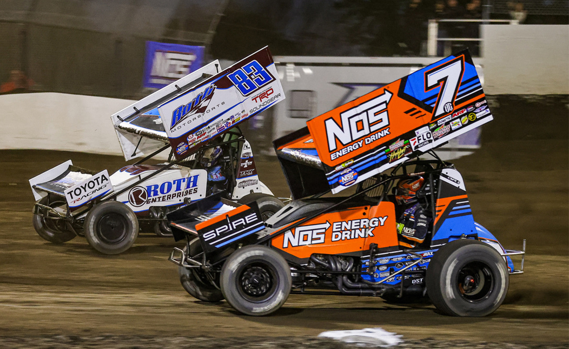 Tyler Courtney survives restart, beats Axsom at Tri-State