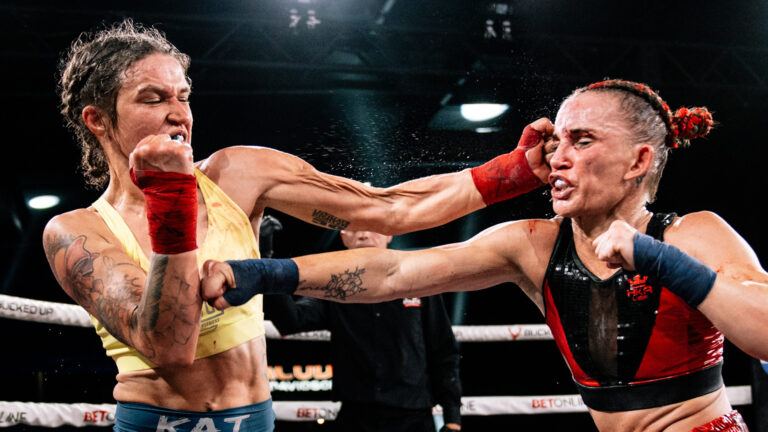 Quentin Gaskins KOs Matt Guymon at 1:59 of Round 2