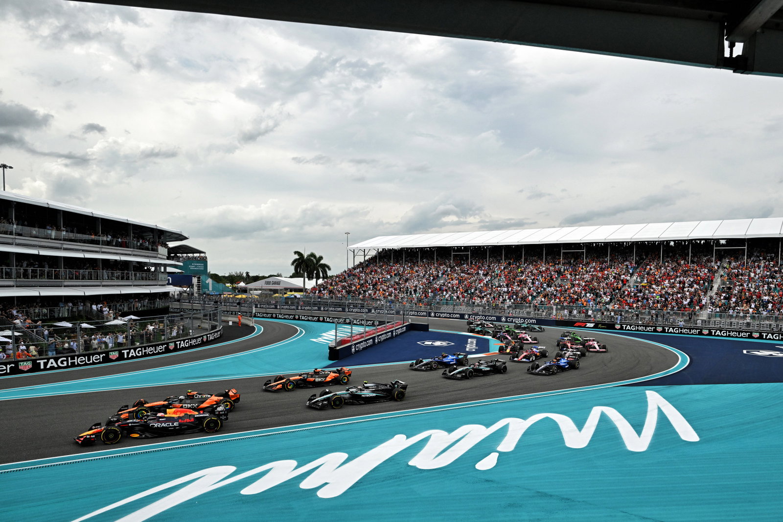 70-88% rain chance threatens 4 p.m. Miami GP start