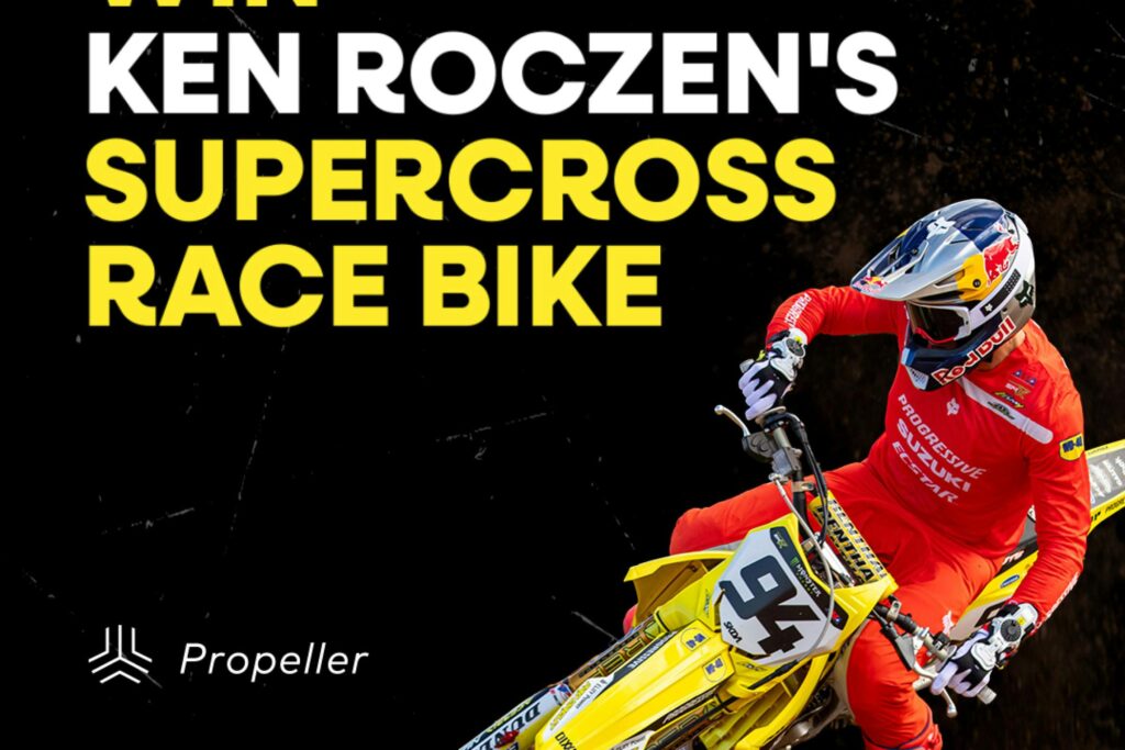 Donate $1 for 10 entries to win Roczen bike for St. Jude