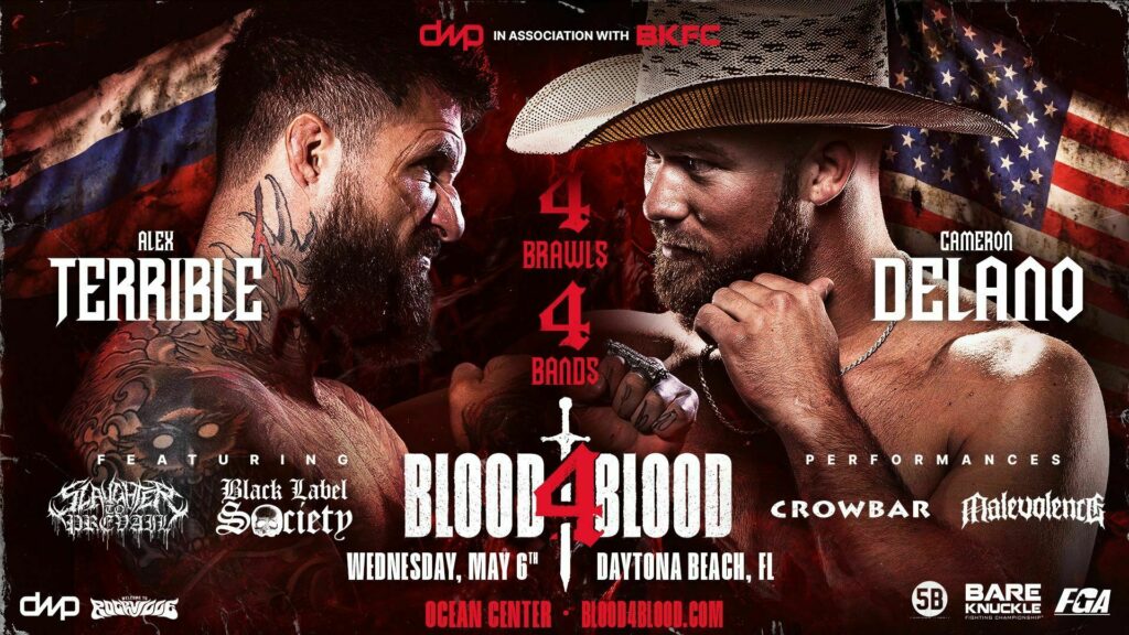 Alex Terrible to headline BKFC Blood 4 Blood on May 6