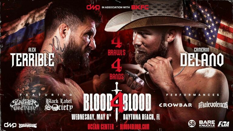 Alex Terrible to headline BKFC Blood 4 Blood on May 6