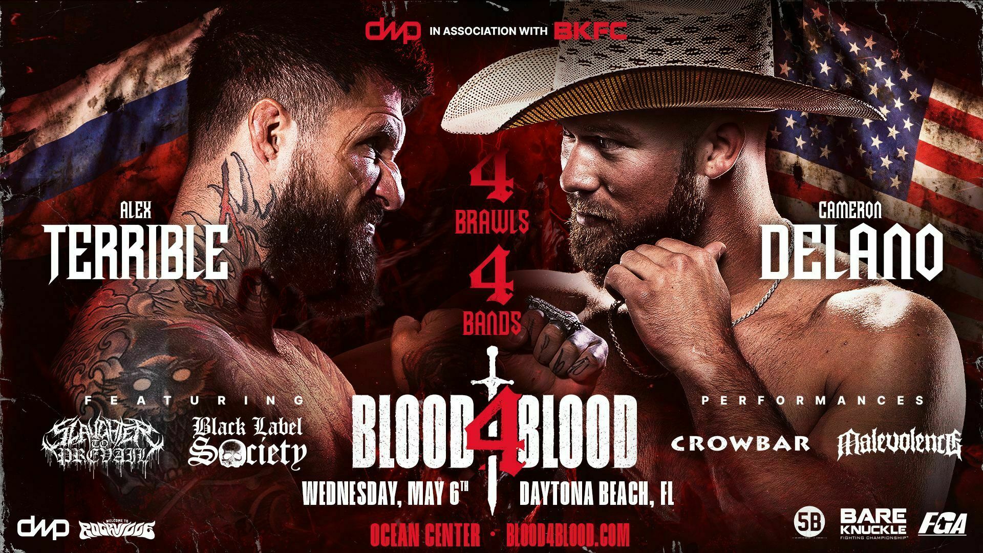 Alex Terrible to headline BKFC Blood 4 Blood on May 6