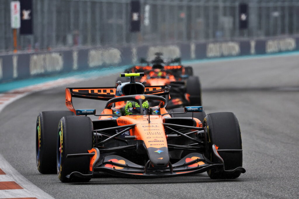 Stella urges development after McLaren's Miami double podium