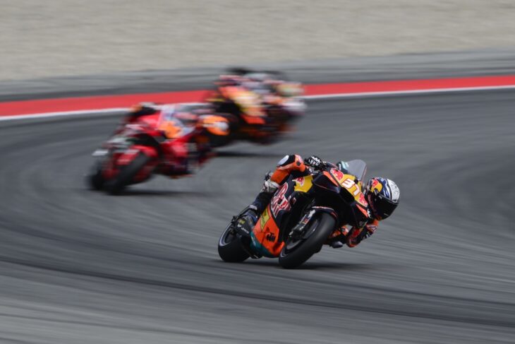 Di Giannantonio Beats Acosta After Catalan GP Restart