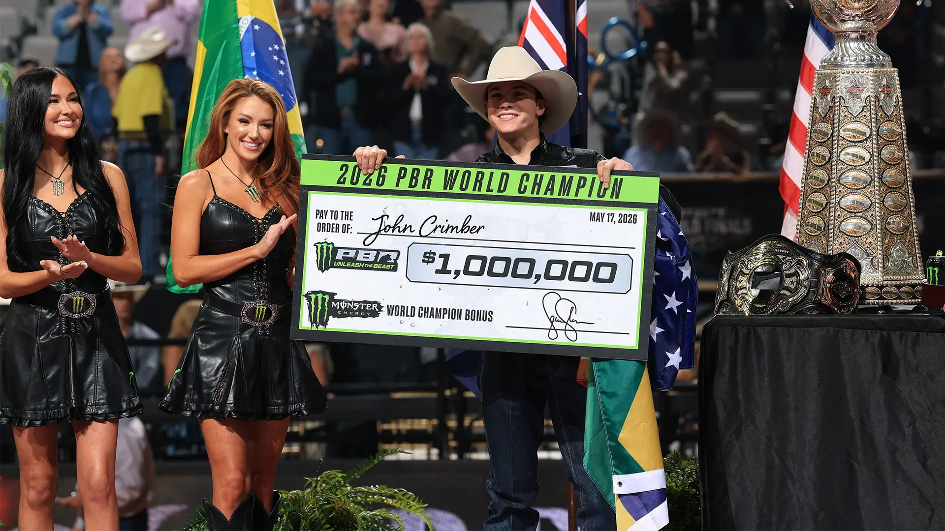 John Crimber sweeps Championship Sunday, wins 2026 PBR title