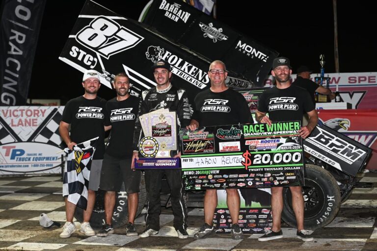 Reutzel Wins Wire-to-Wire at Grandview, Extends Lead
