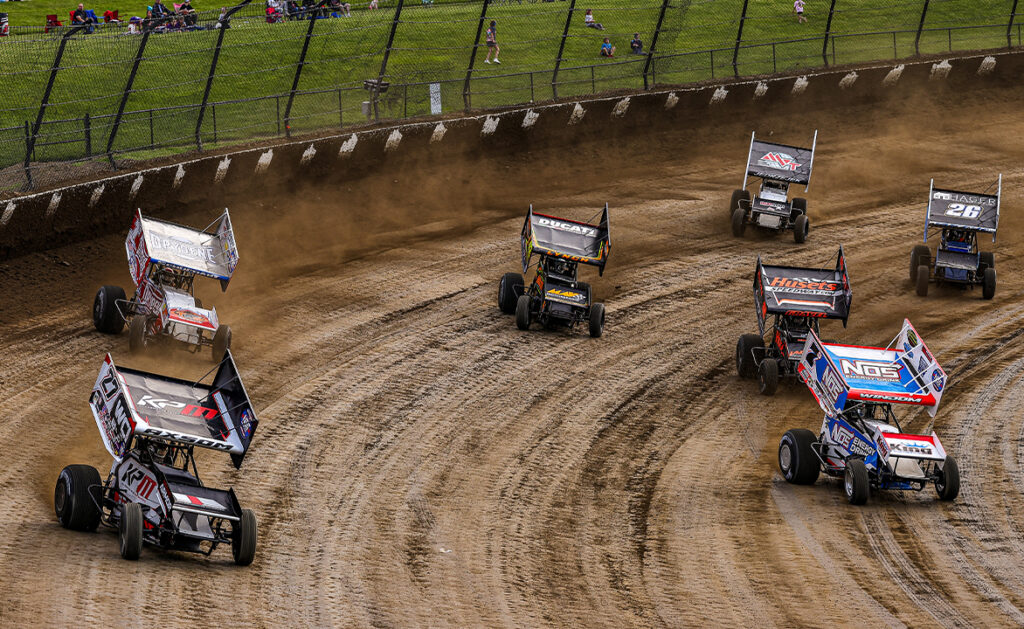 World of Outlaws, NOS and Hy-Vee set 3-race, 4-day swing