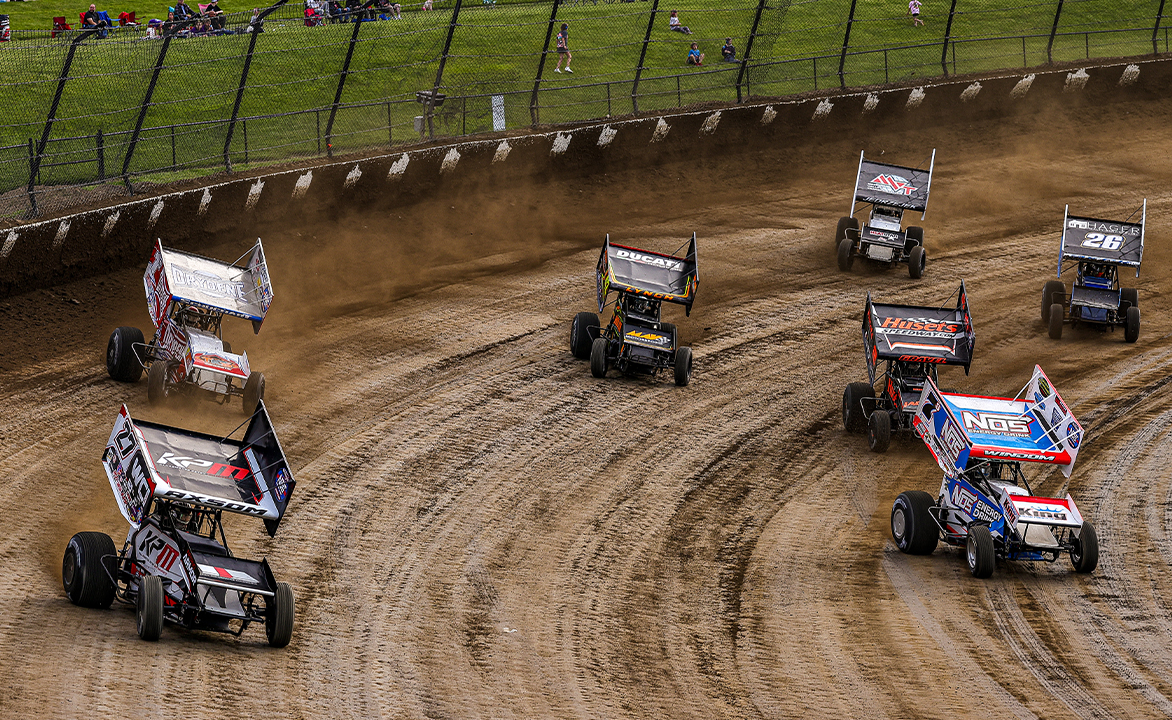 World of Outlaws, NOS and Hy-Vee set 3-race, 4-day swing