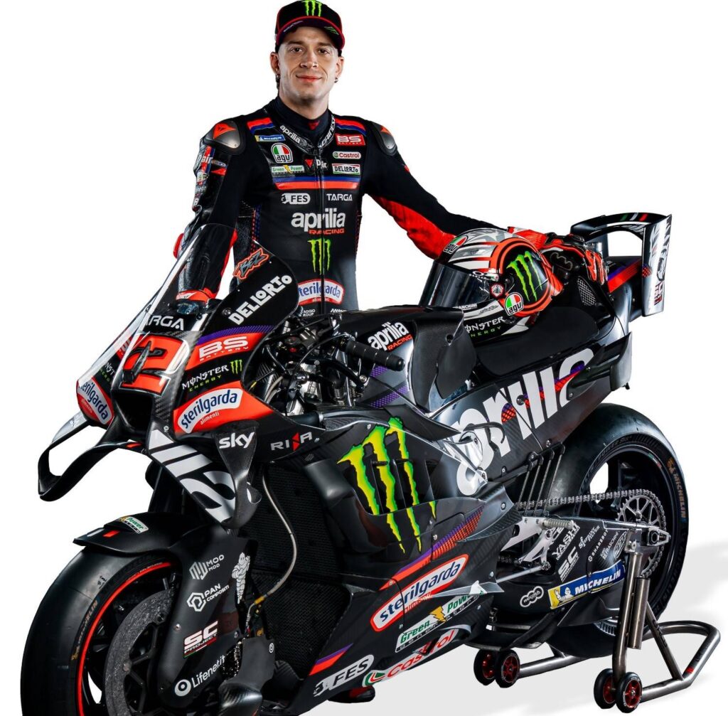 Monster to be Aprilia's main MotoGP sponsor in 2026