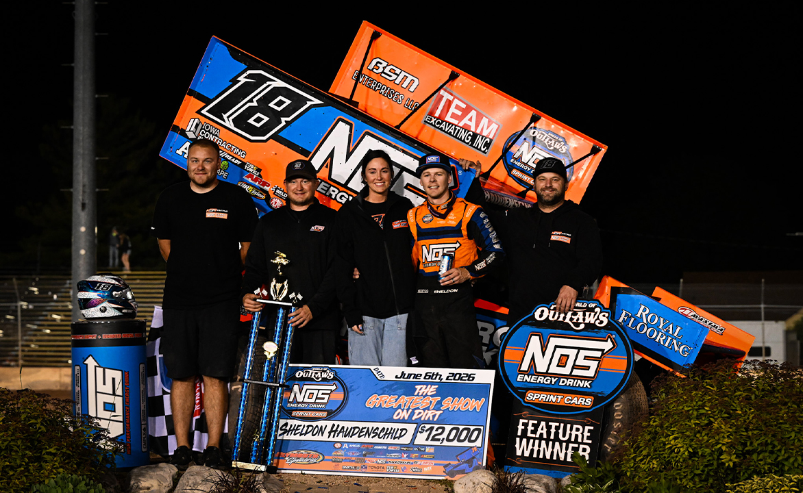 Haudenschild ends 21-race skid, earns 48th career win in Plymouth