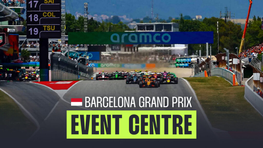 Barcelona GP Sunday at 15:00 local; warm, dry race forecast