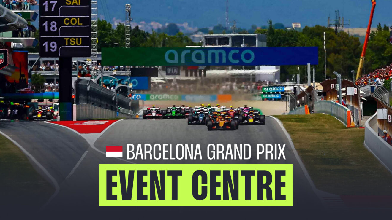 Barcelona GP Sunday at 15:00 local; warm, dry race forecast