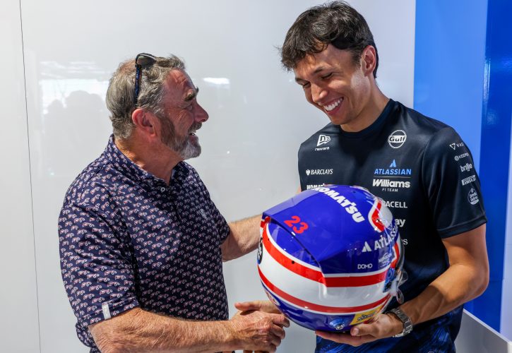 Albon overtakes Mansell as Williams' most-capped driver