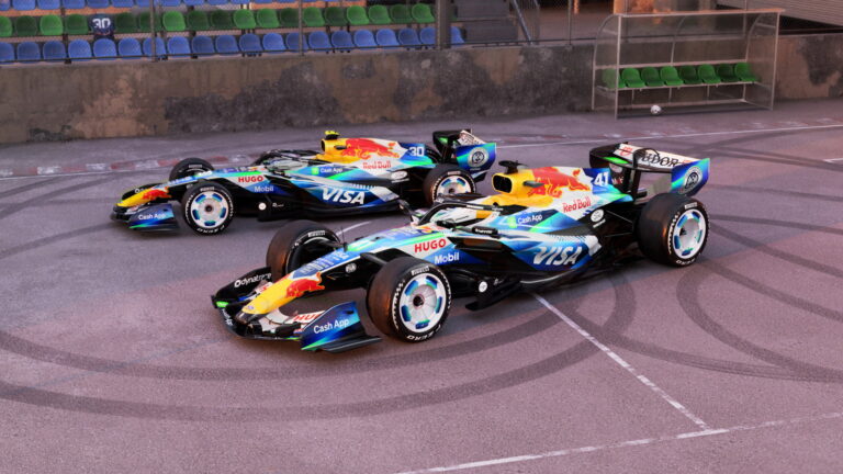 Racing Bulls’ VCARB FC crest fuses chequered flag with three stars