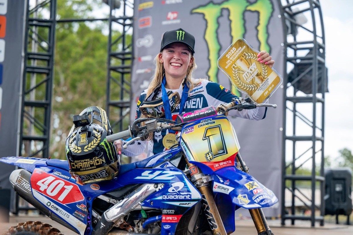 Lotte van Drunen enters Thunder Valley, WMX calls it milestone