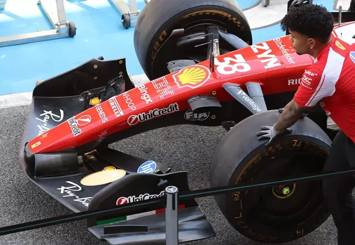 Ferrari unveils eight-part SF-26 aero package in Barcelona