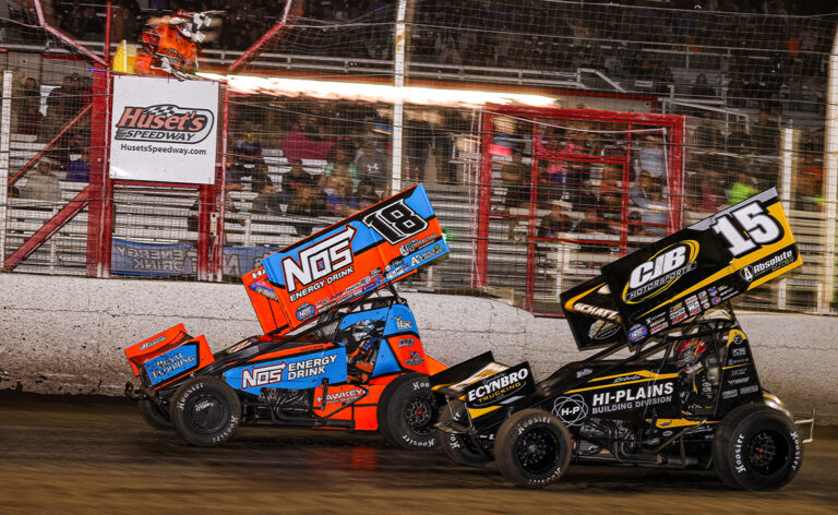 Haudenschild tops Huset’s prelim, takes points lead