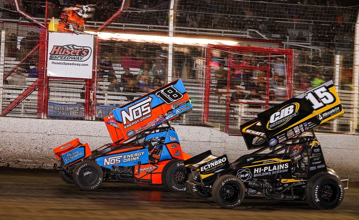 Haudenschild tops Huset’s prelim, takes points lead