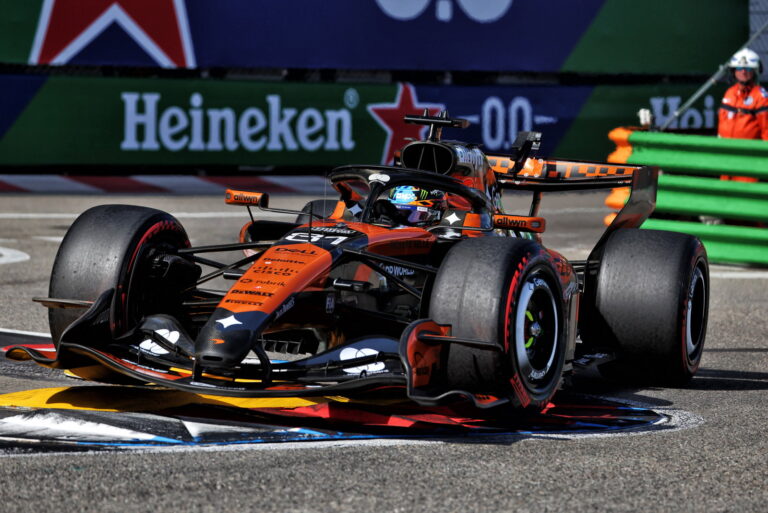 McLaren tests upside-down rear wing in Austria