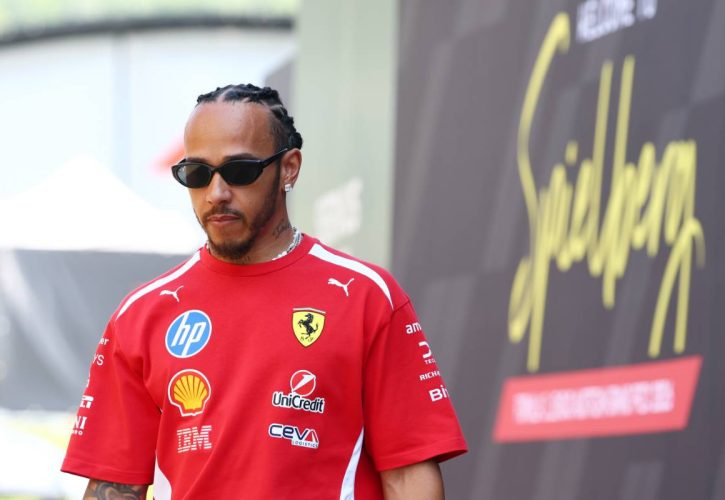 Hamilton Details Nine-Week Pain After Ferrari Testing Crash