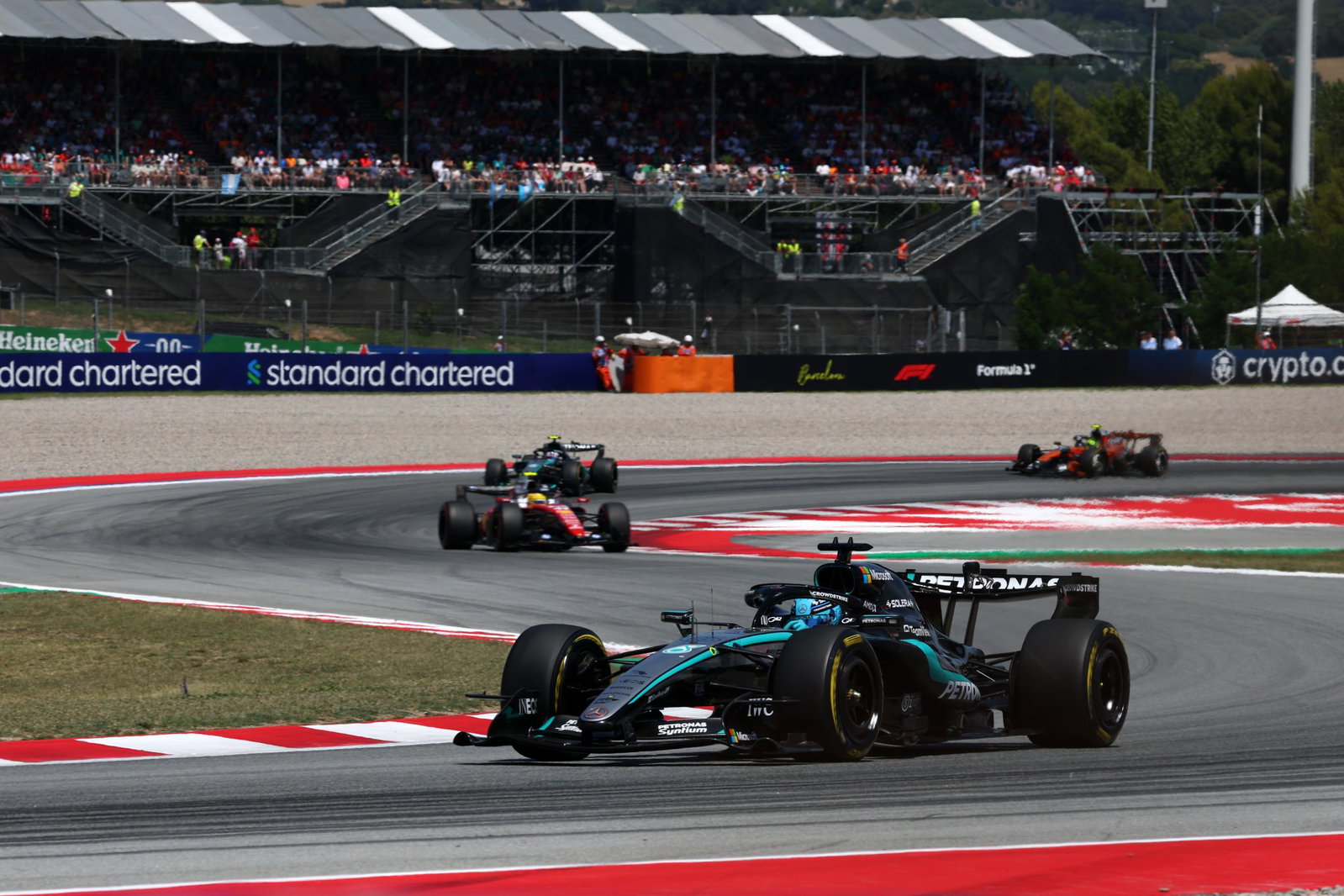 Mercedes Pulls Serrated Profiles From W17 in Austria