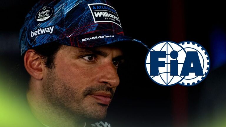 Sainz hit with rare post-race lap penalty at Silverstone