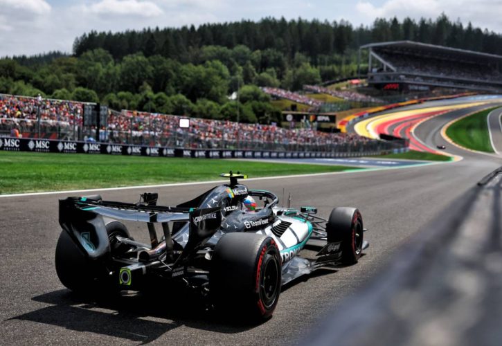 Hamilton crashes in Spa FP3 as Ferrari face repair scramble