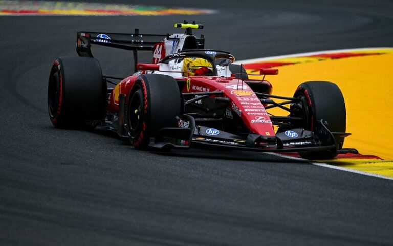 Ferrari fined €10,000 for tyre rule breach at Belgian GP